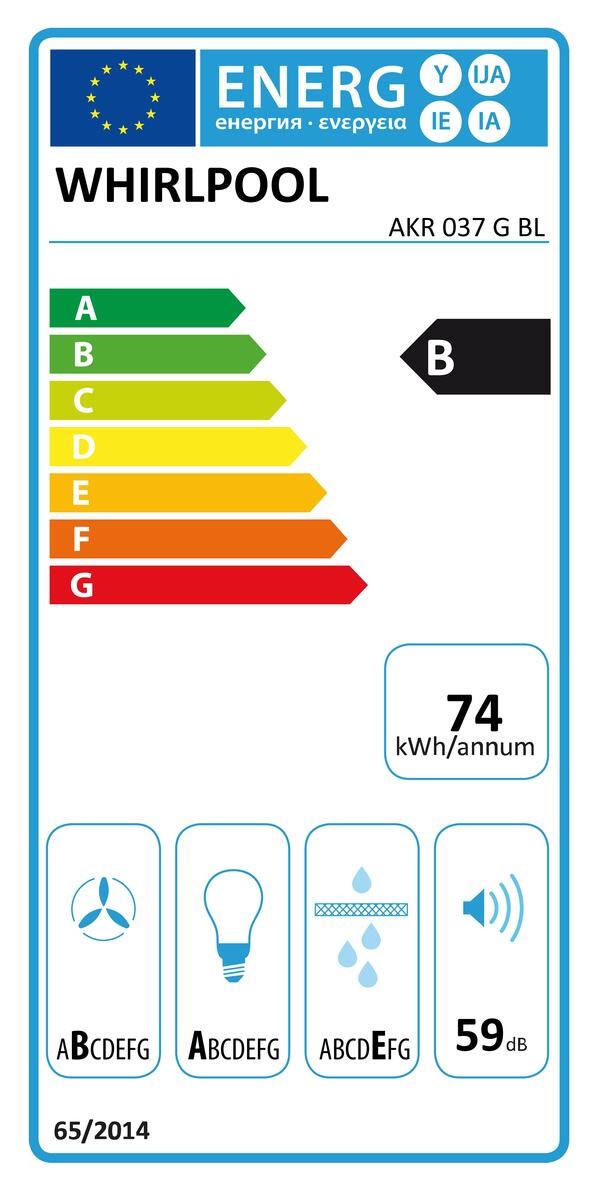 Etiqueta de Eficiencia Energética - AKR037GBL