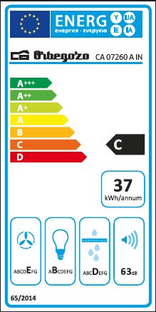 Etiqueta de Eficiencia Energética - CA07260AIN