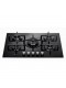 Placa Gas - Whirlpool GOA7523NB, 5 Zonas, 75 cm, Negro, Sin Marco