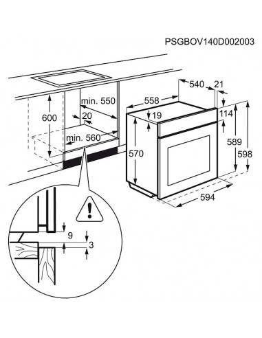 Bandeja para hornos AEG, Zanussi, Electrolux, Ikea - Comprar