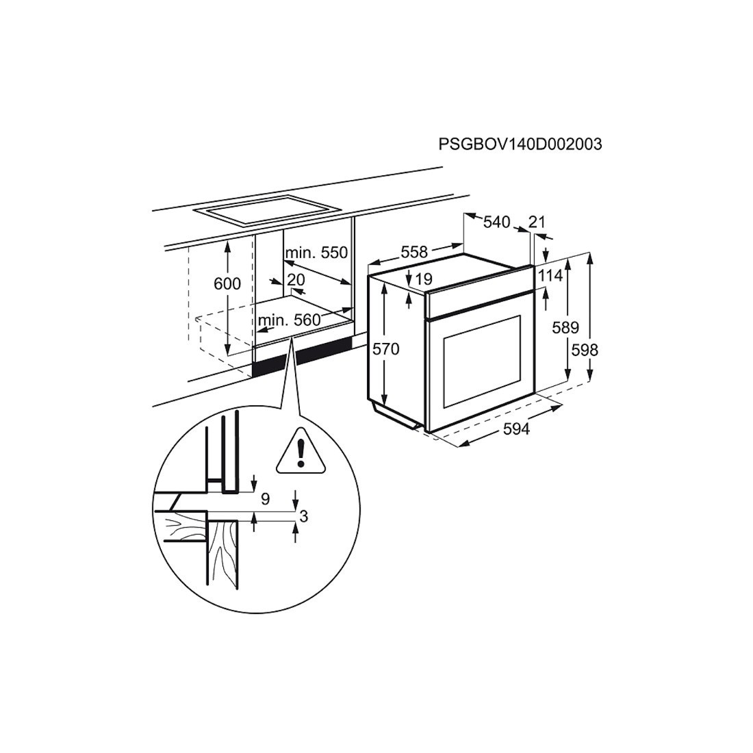 ▷ Zanussi ZOB20311XU | El Mejor horno Multifunción barato