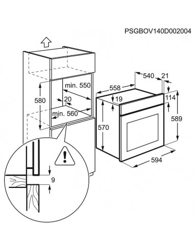 HORNO PIROLÍTICO INOX ZANUSSI ZOP37922XU