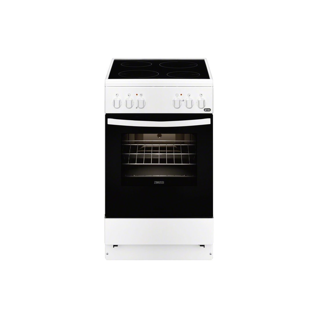 Cocina Vitrocerámica - Zanussi ZCV540G1WA, Eficiencia A, 50 cm, 4 fuegos,  Blanco | Electrónica Vicente