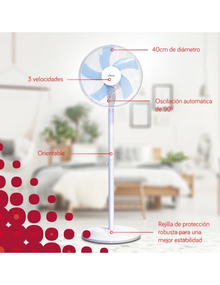 Ventilador - Ufesa SF1400 Pie