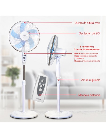 Ventilador - Ufesa RF1450 Pie