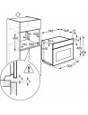 Horno Multifunción - AEG KEE542020M, Eficiencia A+, Acero Inoxidable, Abatible, Paredes antiadherentes