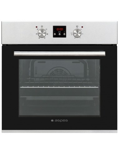 Horno Multifunción - Aspes AHE1114X, Eficiencia A, Acero Inoxidable,  Abatible, Convencional | Electrónica Vicente