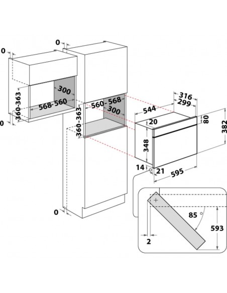 Microondas Integrable - Whirlpool AMW...