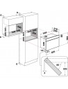 Microondas Integrable - Whirlpool AMW 4920/IX, Acero Inoxidable