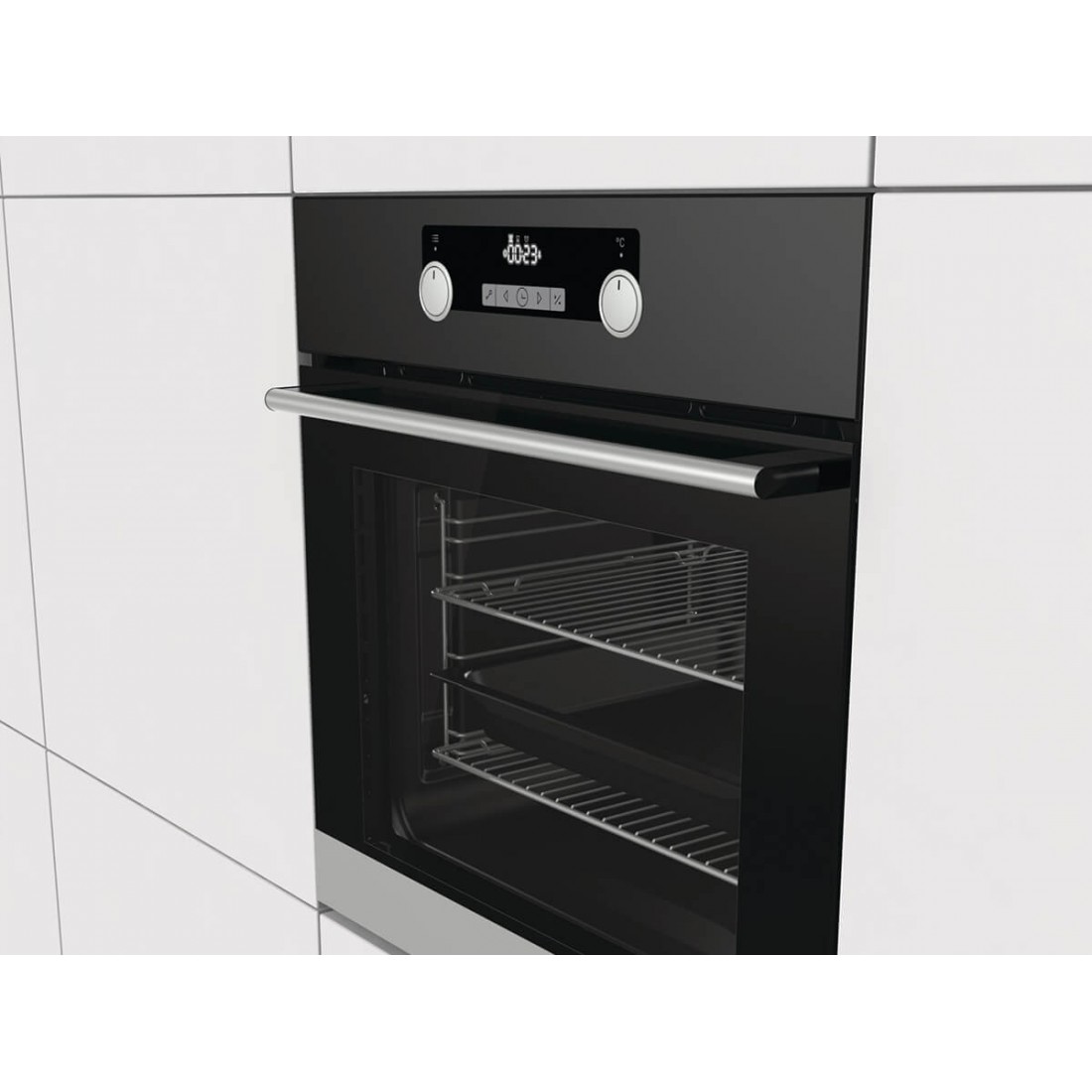 Horno Multifunción - Hisense BI3222AB, Eficiencia A, Negro, Abatible,  Aquálisis | Electrónica Vicente