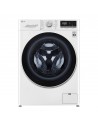 Lavadora Secadora Libre Instalación - LG F4DN408N0, Eficiencia A, Blanco, 8 kg, 1400 rpm, WiFi