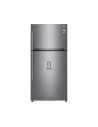 Frigorífico Dos Puertas - LG GTF916PZPZD, Eficiencia A++, Inox, Dispensador de agua, No-Frost, WiFi