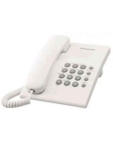 Teléfono PANASONIC KXTS500EXW Blanco Teléfono PANASONIC KXTS500EXW Blanco