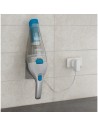 Aspirador Mano - Black + Decker NVC215WA, 7,2V, Azul y Plata