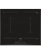 Placa Inducción - Bosch PVQ651FC5E, 2 Zonas, 60 cm, Negro, CombiInducción