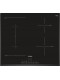 Placa Inducción - Bosch PVS651FC5E, 4 Zonas, 60 cm, Negro, Sin Marco