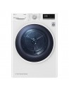 Secadora Condensación - LG RH90V5AV6Q, Bomba de Calor, Capacidad de Carga 9Kg, Blanco