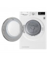Secadora Condensación - LG RH90V5AV6Q, Bomba de Calor, Capacidad de Carga 9Kg, Blanco