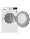 Secadora Condensación - LG RH90V5AV6Q, Bomba de Calor, Capacidad de Carga 9Kg, Blanco