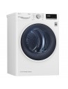Secadora Condensación - LG RH90V5AV6Q, Bomba de Calor, Capacidad de Carga 9Kg, Blanco