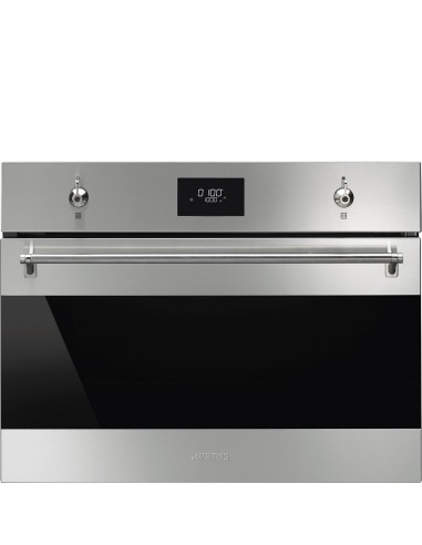 Horno Microondas - Smeg SF4301MCX, Acero Inoxidable, Abatible, Convencional  | Electrónica Vicente