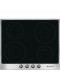 Placa Inducción - Smeg SI964XM, 4 Zonas, 60 cm, Negro, Marco Inox