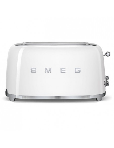 Tostador - Smeg TSF02WHEU, Blanco, 6... Tostador - Smeg TSF02WHEU, Blanco, 6...
