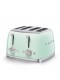 Tostador - Smeg TSF03PGEU Verde