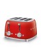 Tostador - Smeg TSF03RDEU Rojo