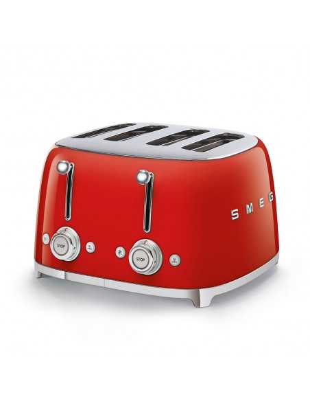 Tostador - Smeg TSF03RDEU Rojo