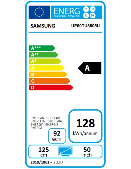 TV LED - Samsung UE50TU8505,...