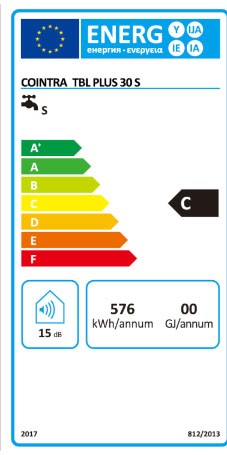 Etiqueta de Eficiencia Energética - VGRX524KX