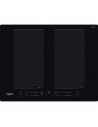 Placa  Inducción - Whirlpool  WF S8865 NE, 4 fuegos, FlexiCook, Negro