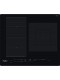 Placa  Inducción - Whirlpool  WF S9560 NE, 3 fuegos, FlexiCook, Negro