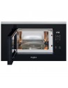 Microondas Integrable - Whirlpool WMF201G, 20 litros, Negro