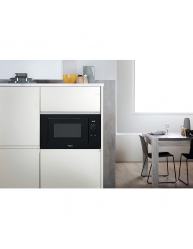 Microondas Integrable - Whirlpool WMF250G, 25 litros, Negro | Electrónica  Vicente