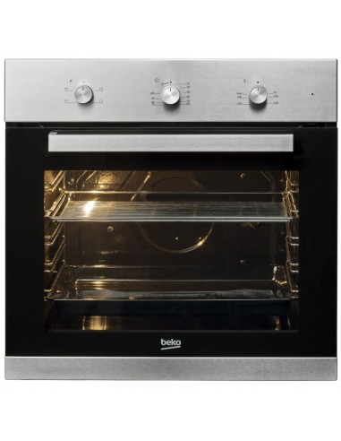 Horno Convencional - Beko BIC22100X, Acero Inoxidable, Abatible,  Convencional | Electrónica Vicente