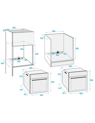 Horno Beko Bbcm12300x Inox 45cms Multifuncion Rail Telescopico 8 Funciones  Display Digital Mandos Escamoteables
