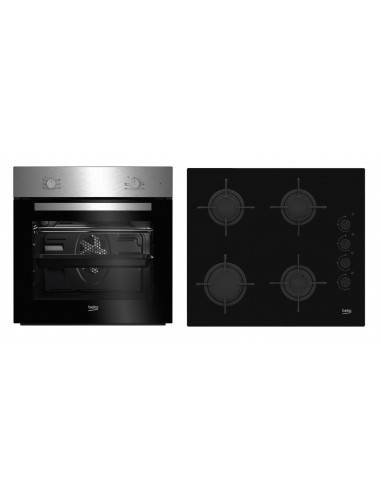 Conjunto Horno y Placa Gas - Beko BSE21031CXD | Electrónica Vicente