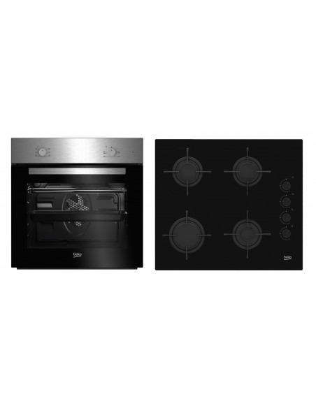 Conjunto Horno y Placa Gas - Beko BSE21031CXD | Electrónica Vicente