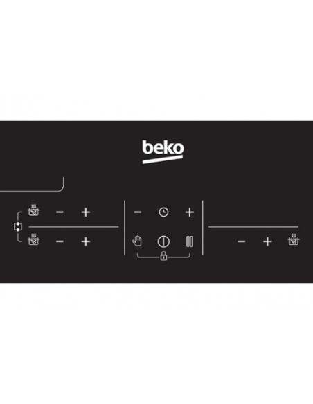 Placa Inducción - Beko HII63200FHT, 3...