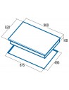 Placa Flexinducción - Cata IDF9012PROBK