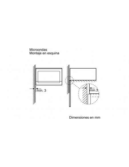 Microondas Integrable - Balay 3CG5172B0, Blanco
