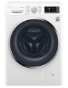 Lavadora Libre Instalación - LG F4J7VY2WD, Eficiencia A+++, Blanco, 1400 rpm, 9 kg, WiFi