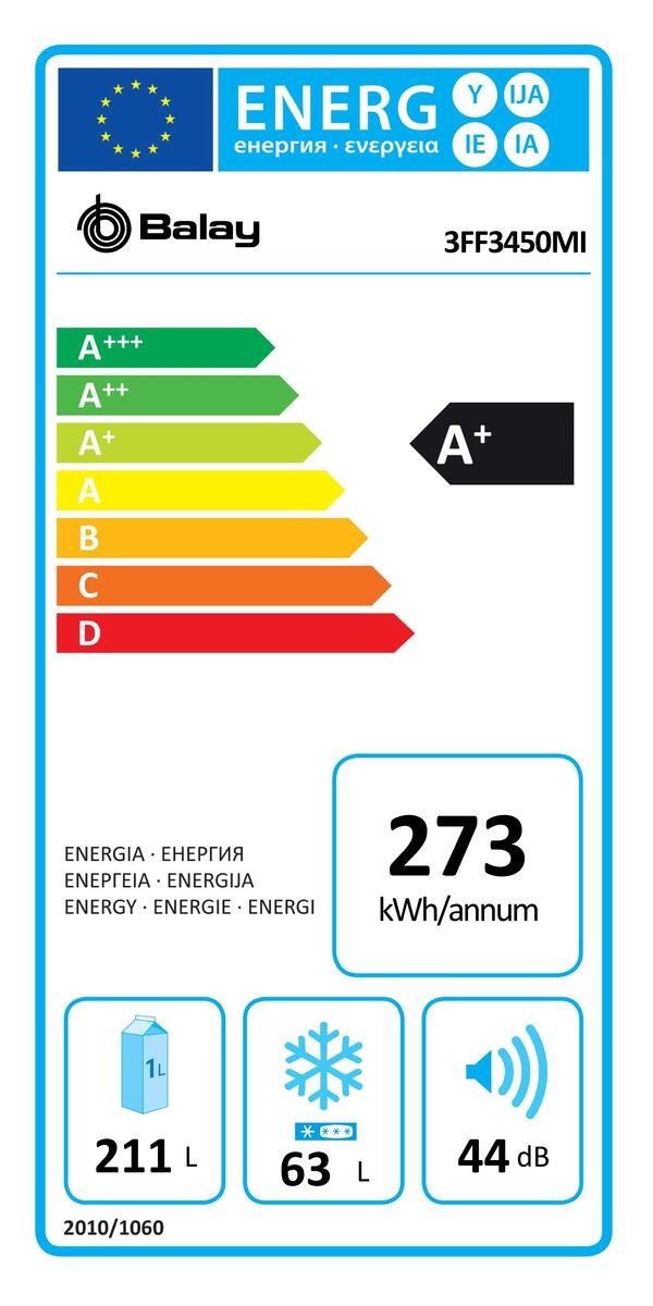 Etiqueta de Eficiencia Energética - 3FF3450MI