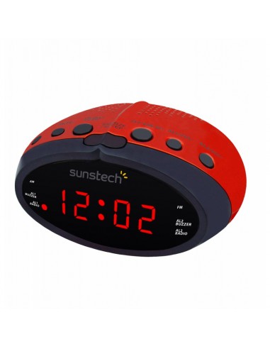 Radio Despertador - Sunstech FRD16R,...