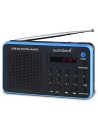 Radio Portátil - Sunstech RPDS32, Azul