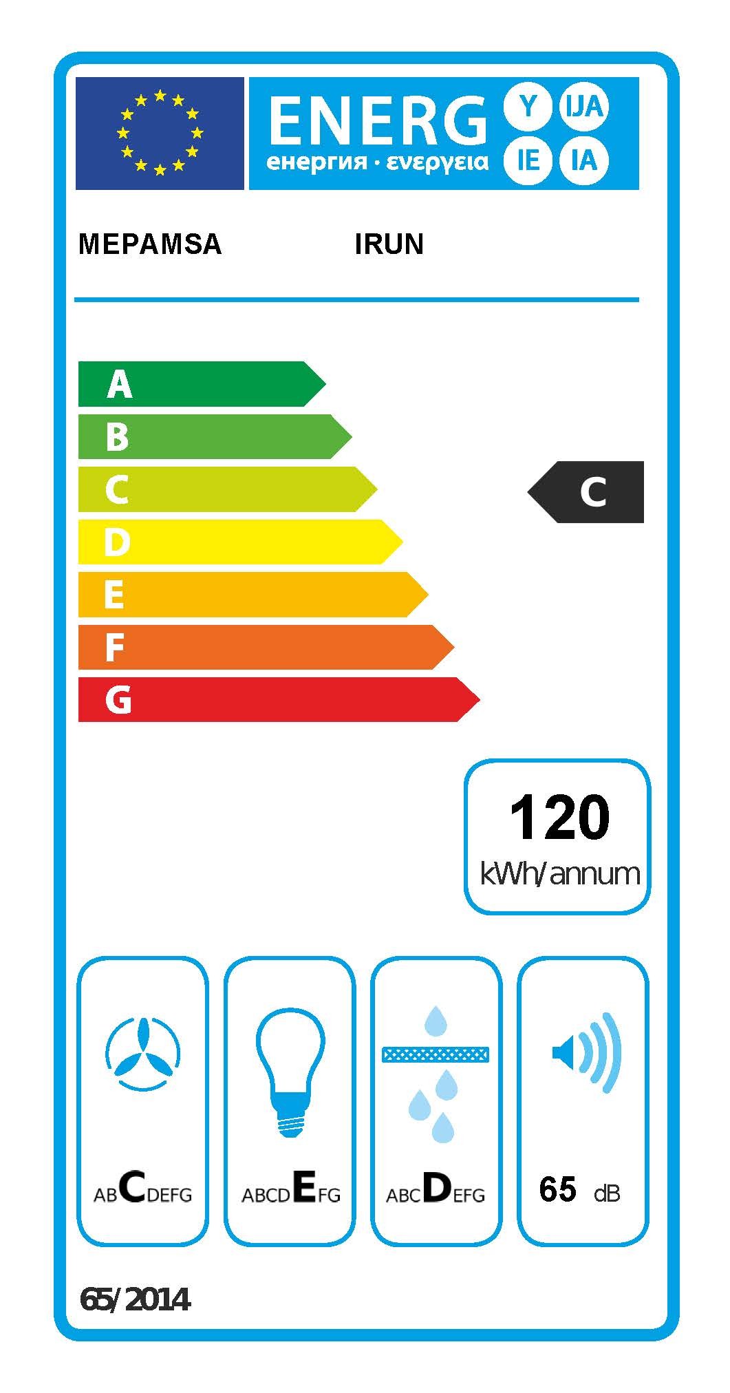 Etiqueta de Eficiencia Energética - 3050486086