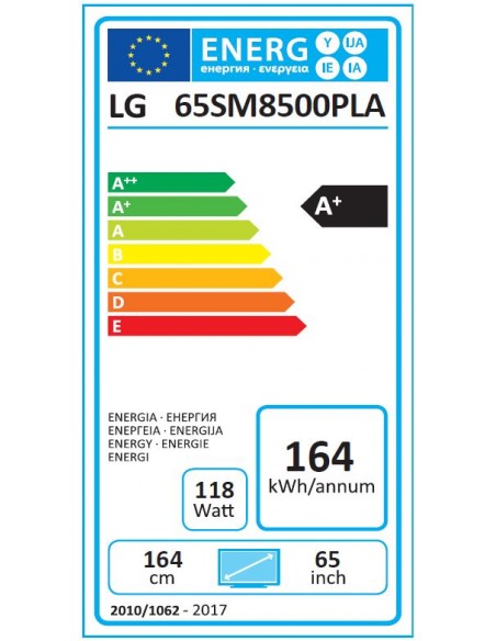 TV LED - LG 65SM8500, 4K, 65"