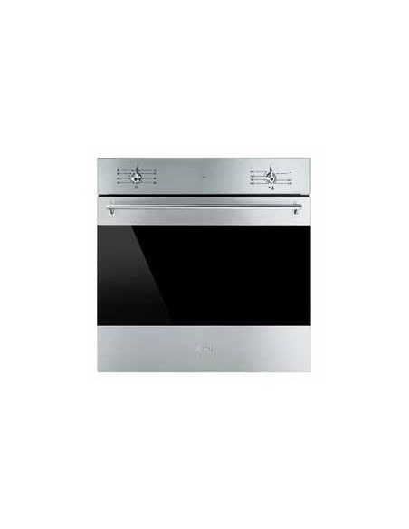 Horno Convencional - Smeg SF6341GX, Acero Inoxidable, Abatible, Paredes  antiadherentes | Electrónica Vicente